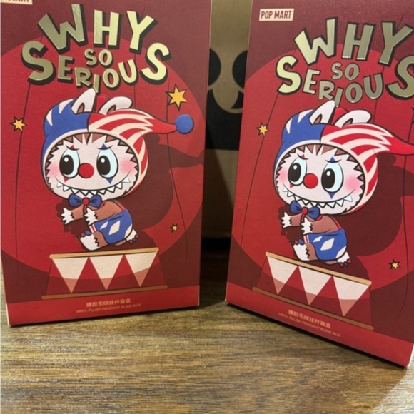 POP MART Other - Pop Mart 'Why So Serious' Labubu